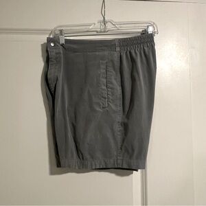Marine layer grey shorts medium